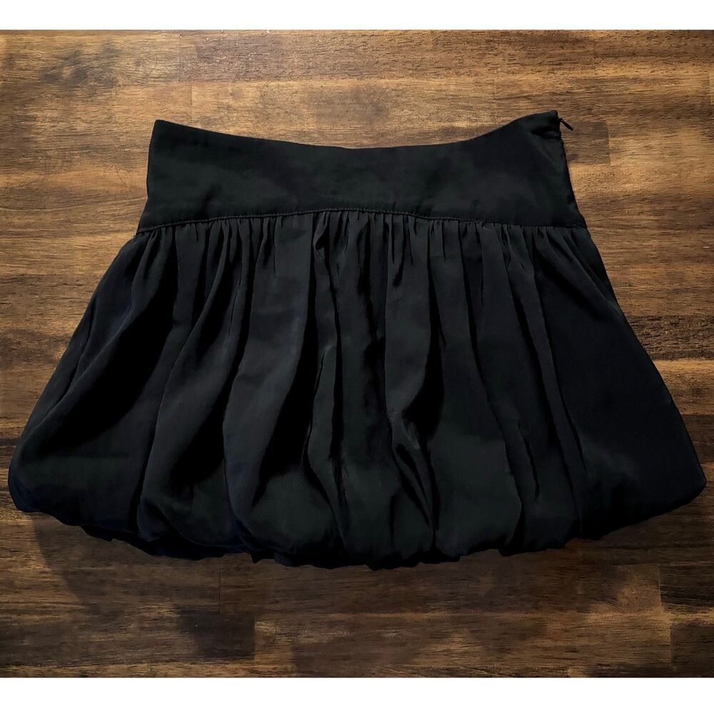Zara Women’s XS Bubble Skort Mini Skirt with Shorts Balloon Drop Waist